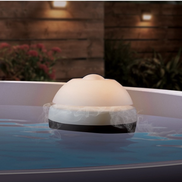 Mainstays Pool & Spa Aroma Floating Essential Oil Diffuser LED Light USB Charger - Picture 4 of 12